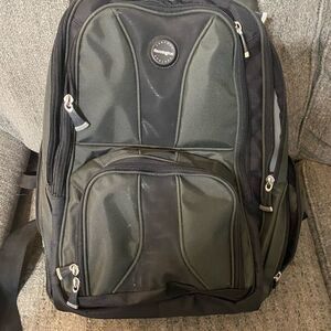 COPY - Kensington Contour Backpack Computer Bag Fits Laptops Black 19.5x15.75x9…